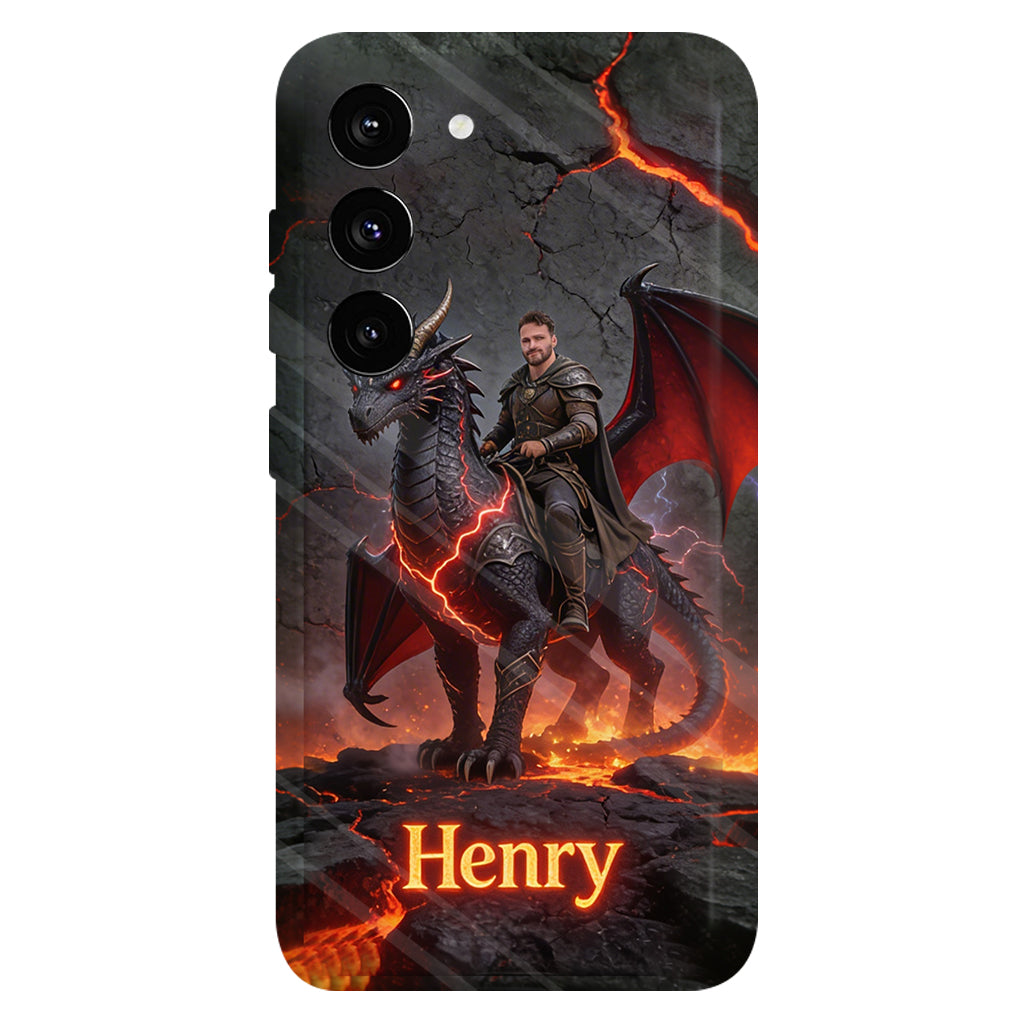 Flying With The Dragon - Personalized Dragon Full Print Phone Case