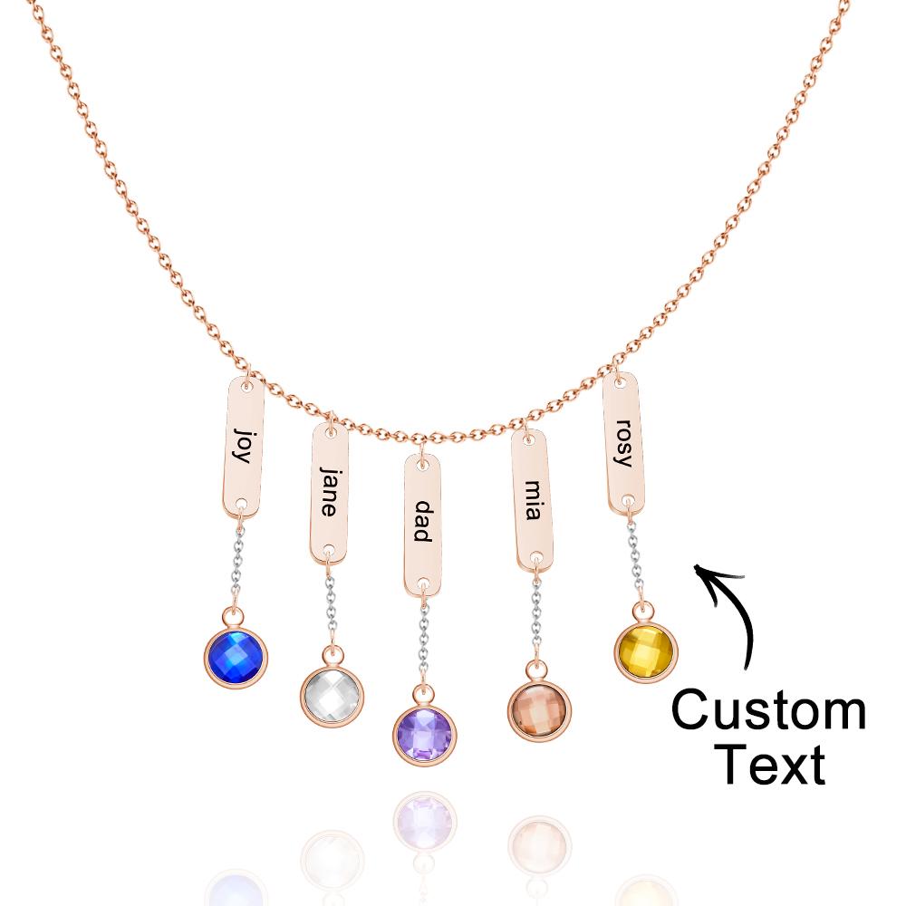 This Is Us - Personalized Family Engraved Name Necklace