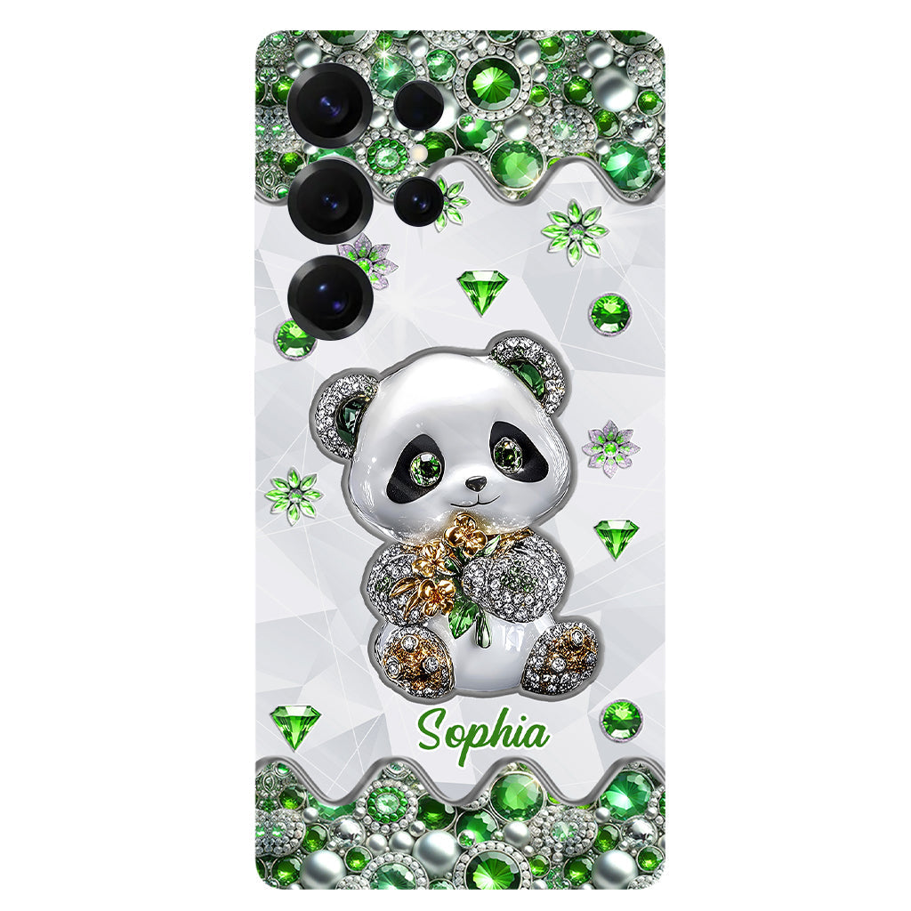 Just A Girl Who Loves Pandas - Personalized Panda Lover Full Print Phone Case