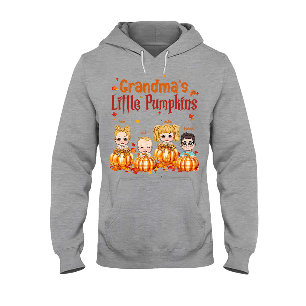 Grandma’s Little Pumpkins - Personalized Grandma T-shirt And Hoodie