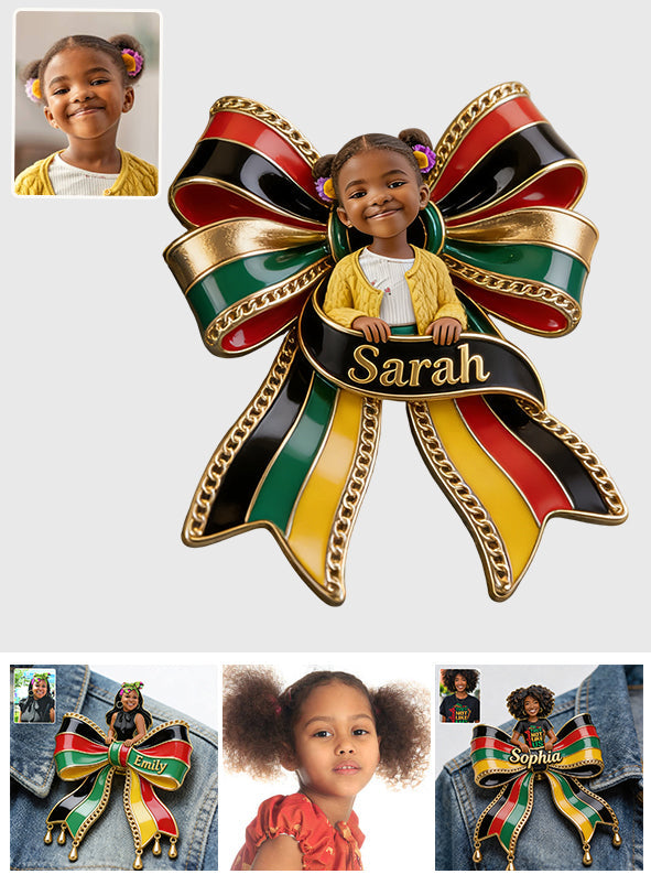 Celebrating Freedom 1865 - Personalized Juneteenth 3D Embossed Enamel Pin