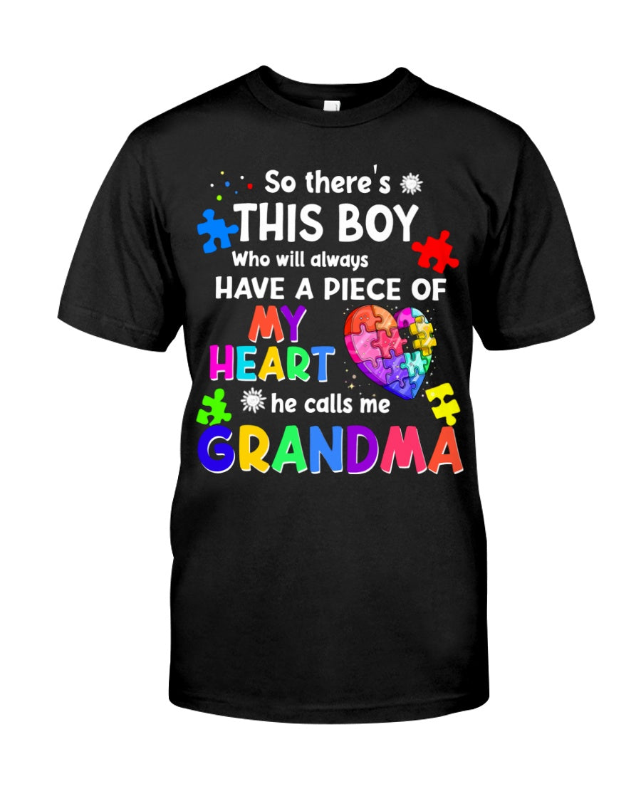 Autism Grandma - Autism Awareness T-shirt and Hoodie 0921