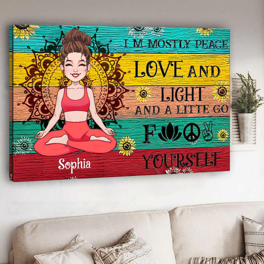 I Am - Personalized Yoga Canvas And Poster