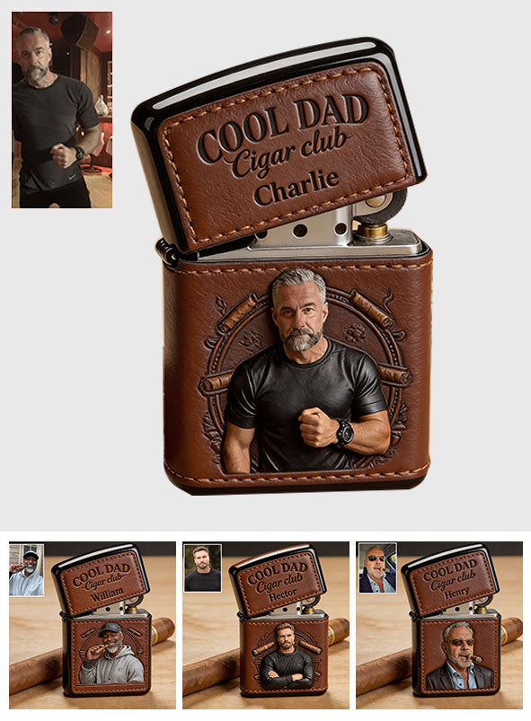 Custom Any Photo - Personalized Father Lighter