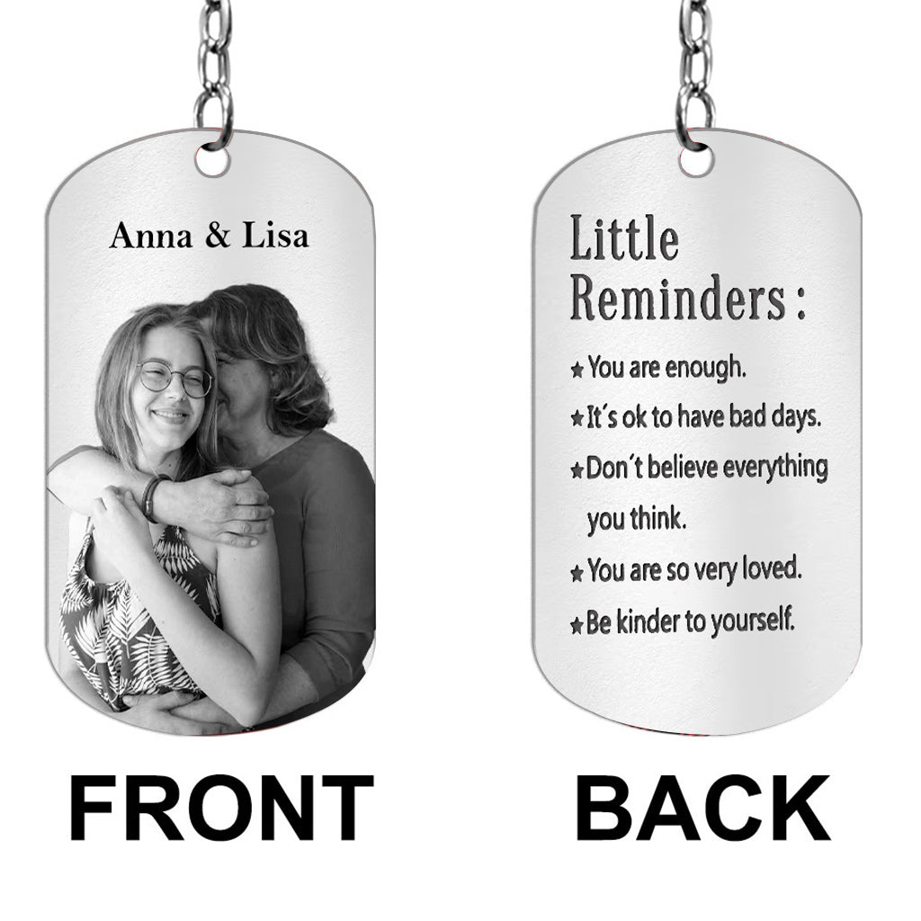 Little Reminder - Personalized Daughter Stainless Steel Keychain