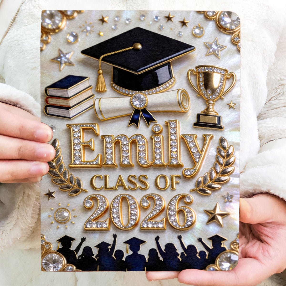 Class Of 2026 - Personalized Graduation Leather Journal