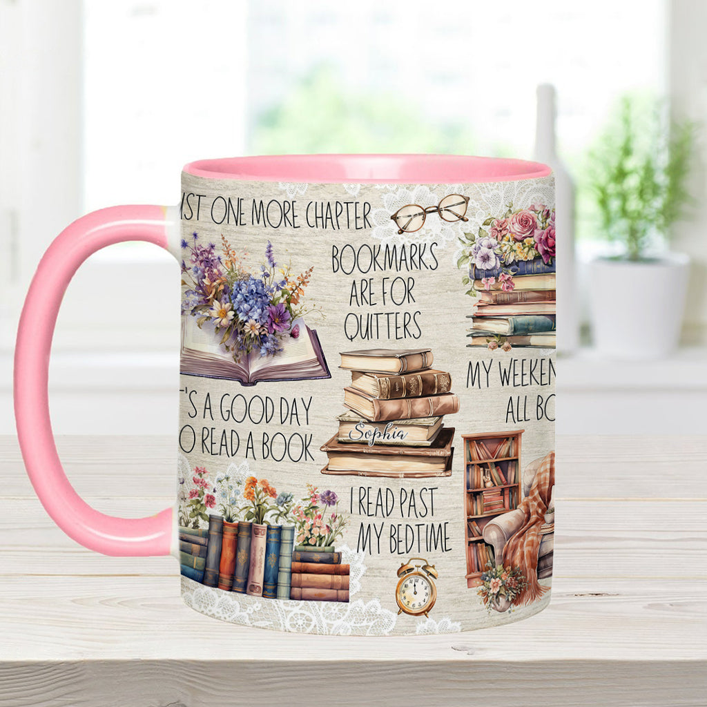 Just One More Chapter - Personalized Book Accent Mug