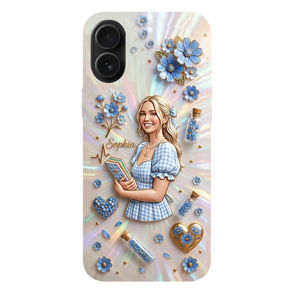 Floral Aesthetic - Personalized Flower Lover Full Print Phone Case