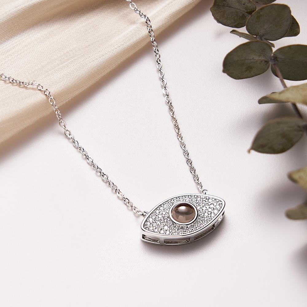 Evil Eye Projection Charm - gift for who lost a loved one - Personalized Evil Eye Projection Charm