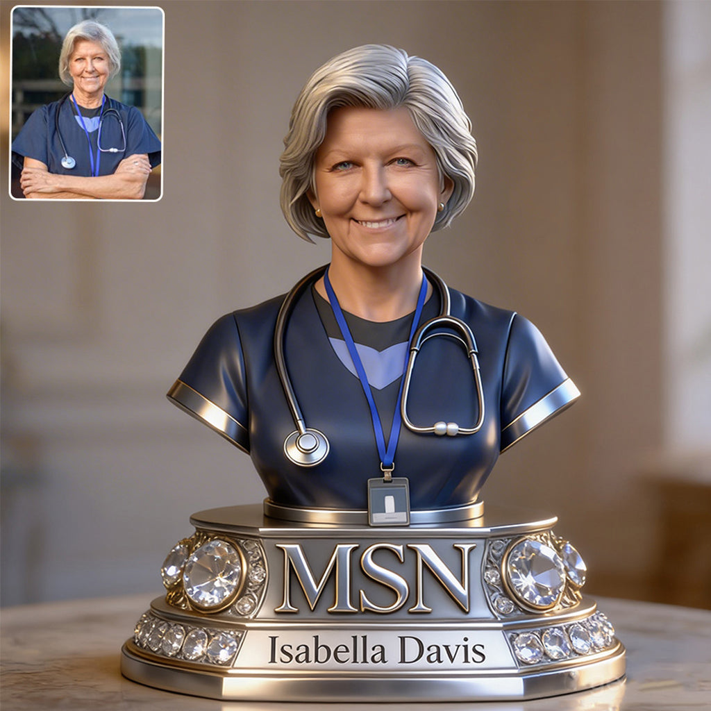Custom Any Photo - Personalized Nurse Custom Shaped Acrylic Plaque
