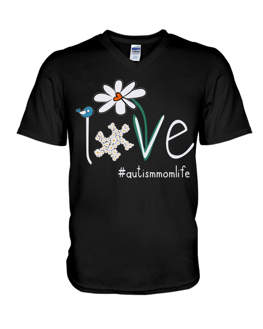Autism Mom Life - Autism Awareness T-shirt and Hoodie 0520