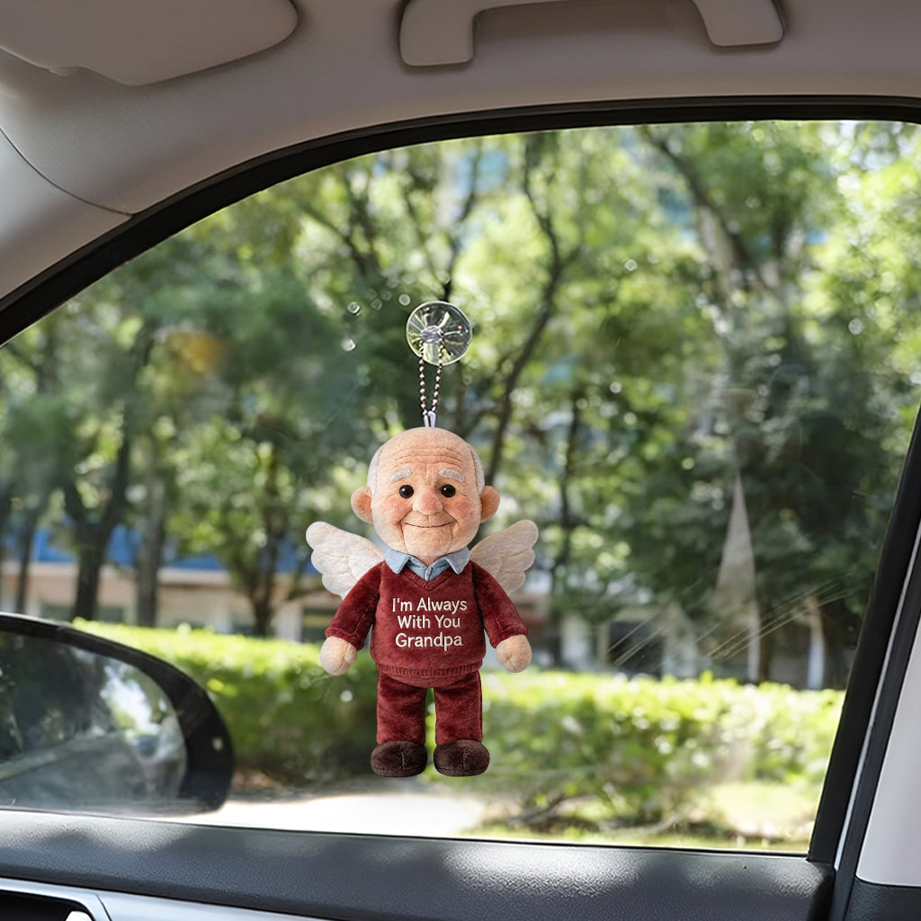 Always With You - Personalized Memorial Plush Keychain