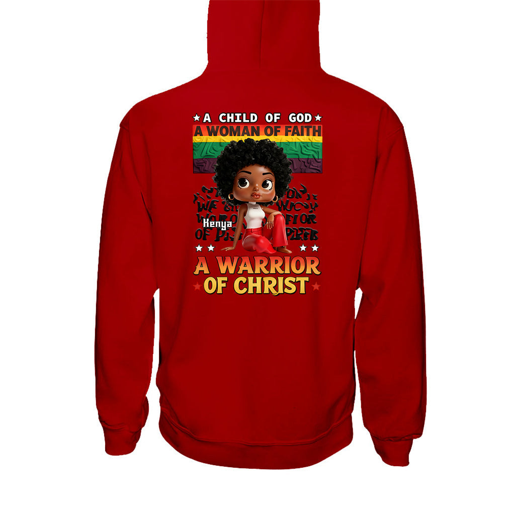 Faithful Black Woman - Personalized African American T-shirt And Hoodie