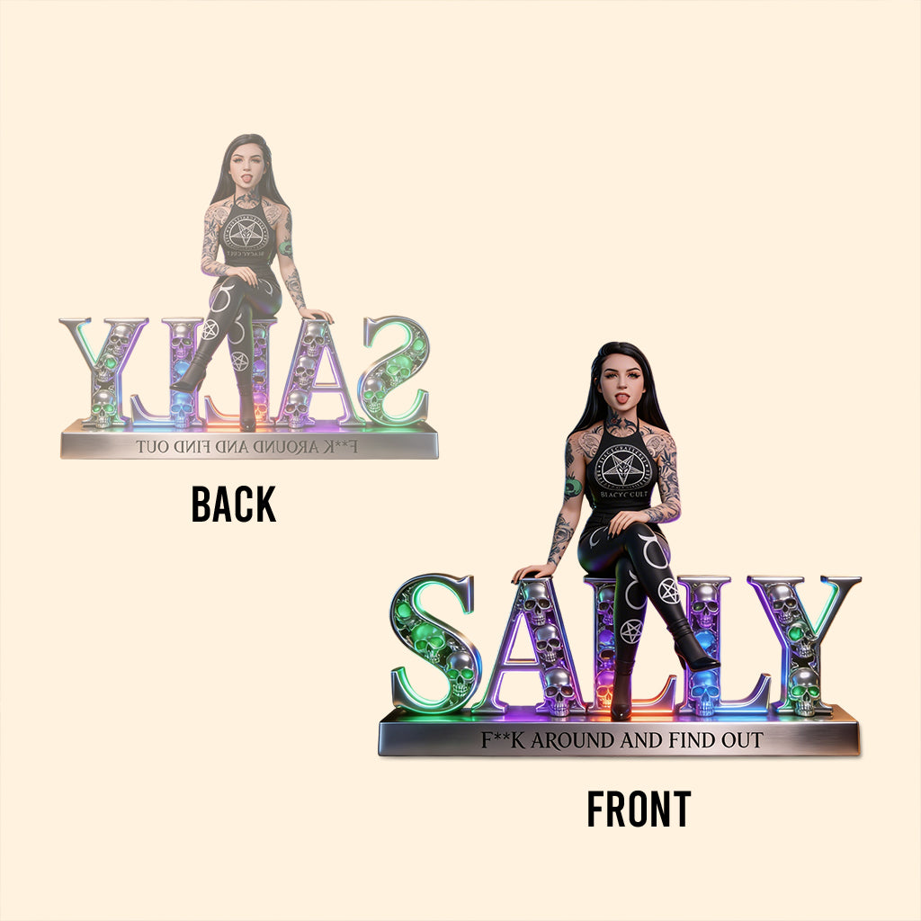 Custom Any Photo - Personalized Skull Custom Shaped Acrylic Plaque