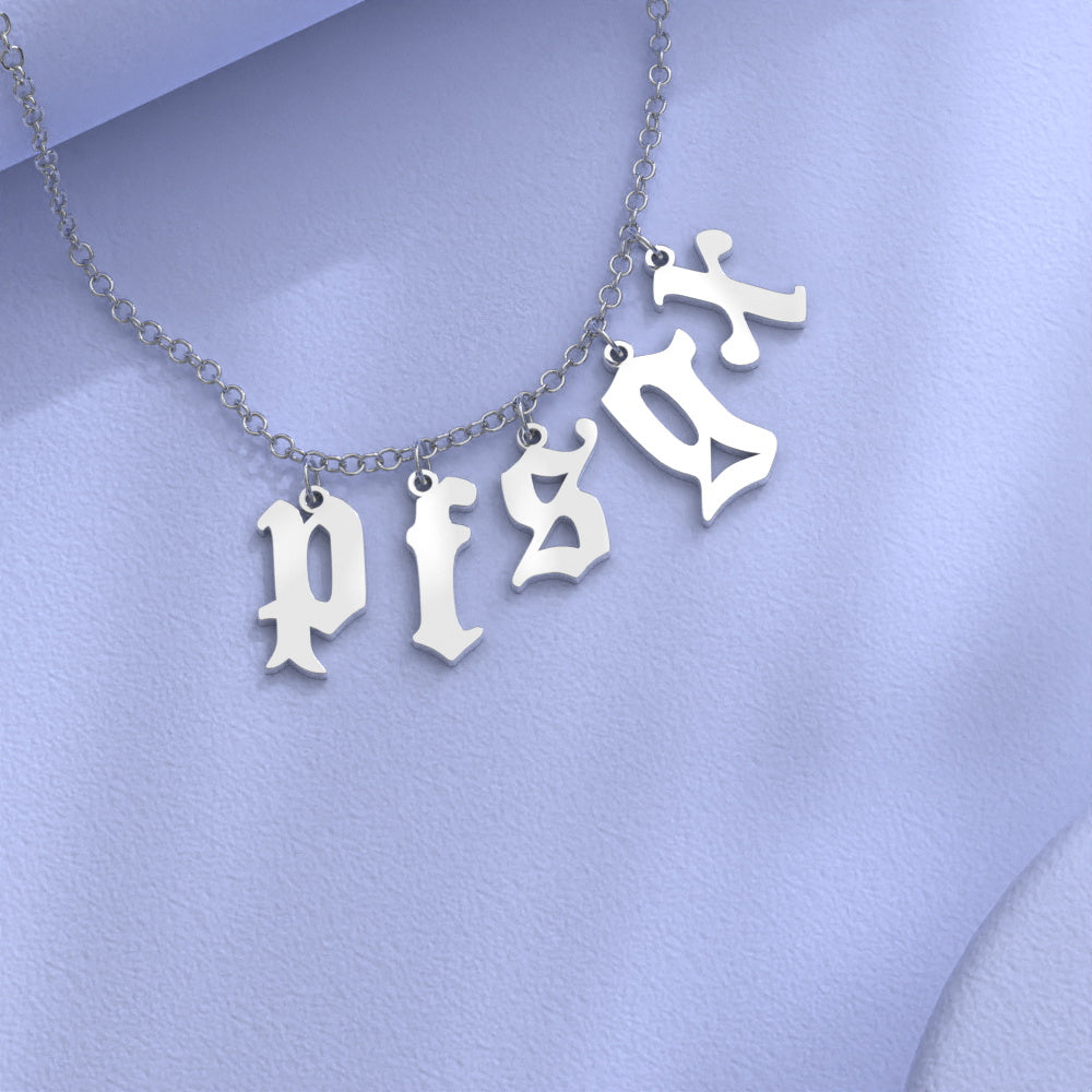 Any Letter - Personalized Initial Necklace
