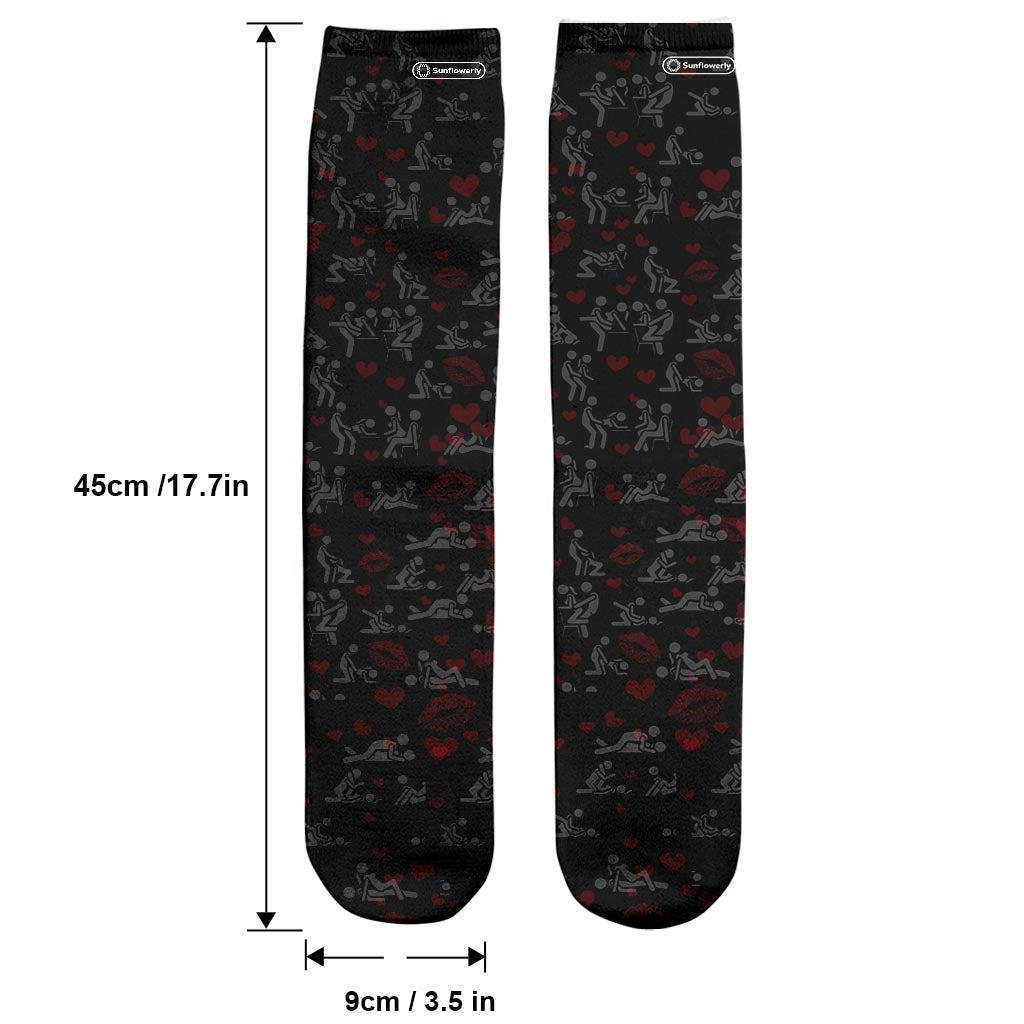 If You Can Read This - Personalized Couple Socks