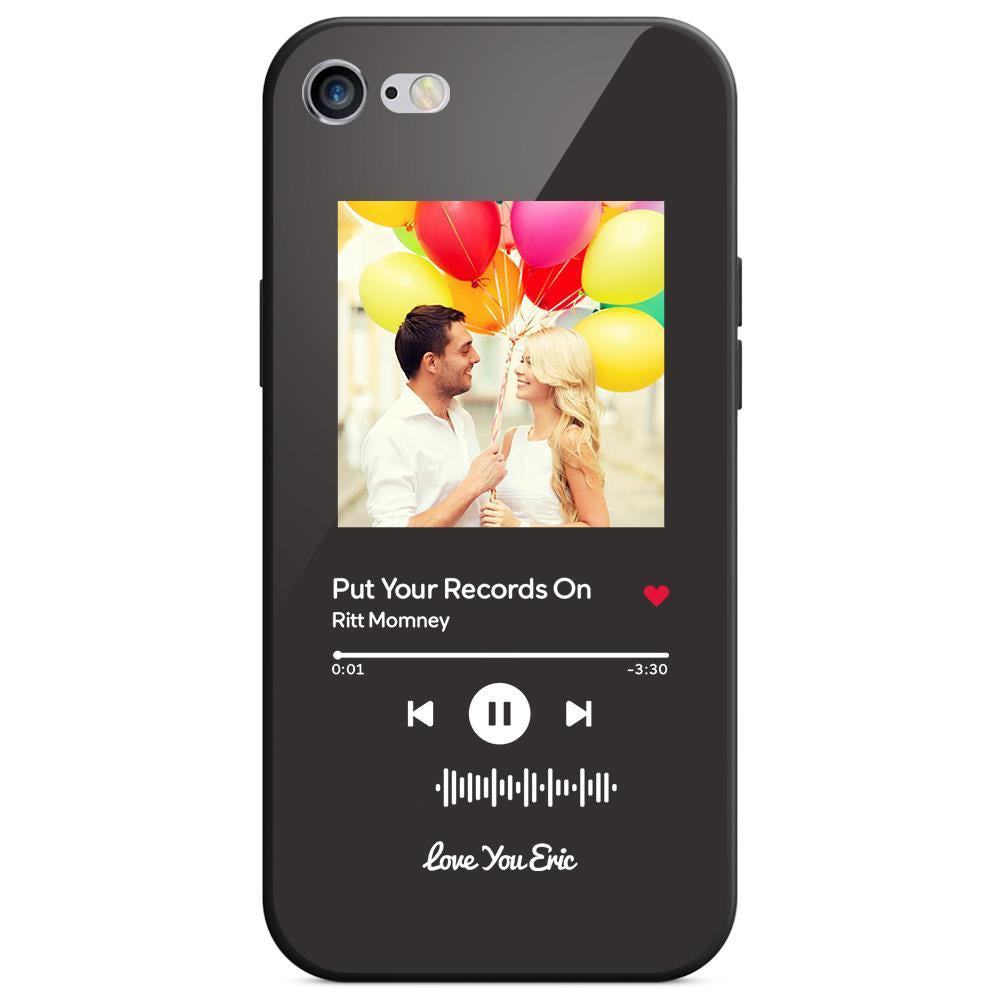 Music Code Song Photo Custom - Personalized Music Code Phone Case