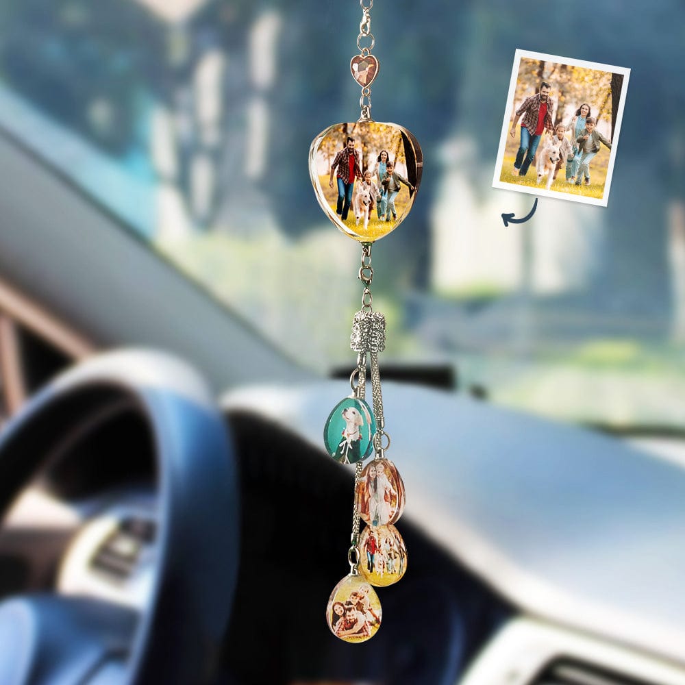 Any Photo - Personalized Any Photo Car Ornament
