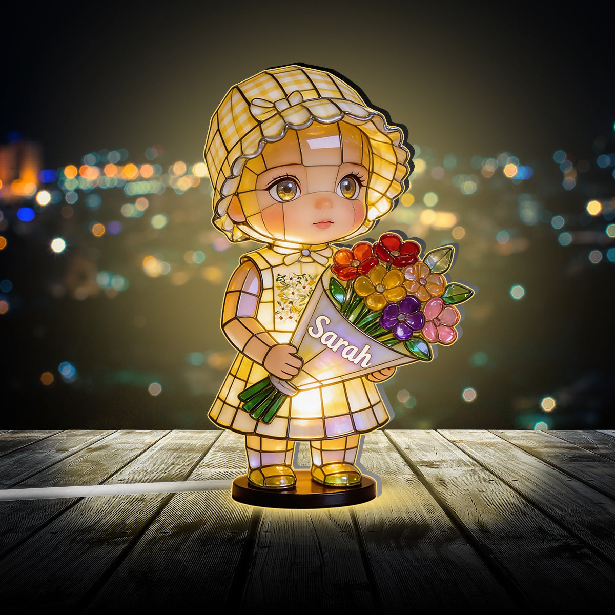 Custom Any Photo - Personalized Kid Acrylic LED Night Light