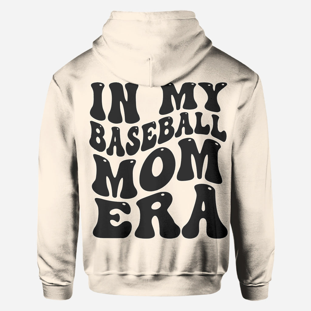 In My Baseball Mom Era - Personalized Baseball All Over Shirt