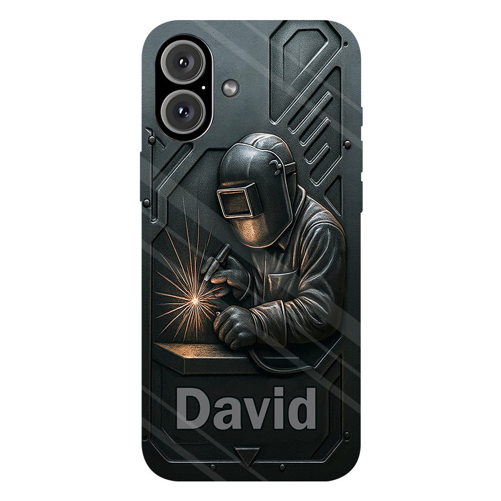 Cool Welder Men - Personalized Welder Full Print Phone Case