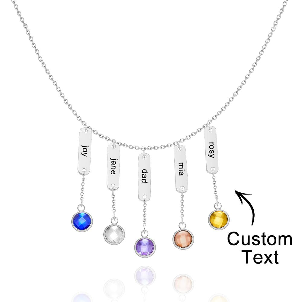 This Is Us - Personalized Family Engraved Name Necklace