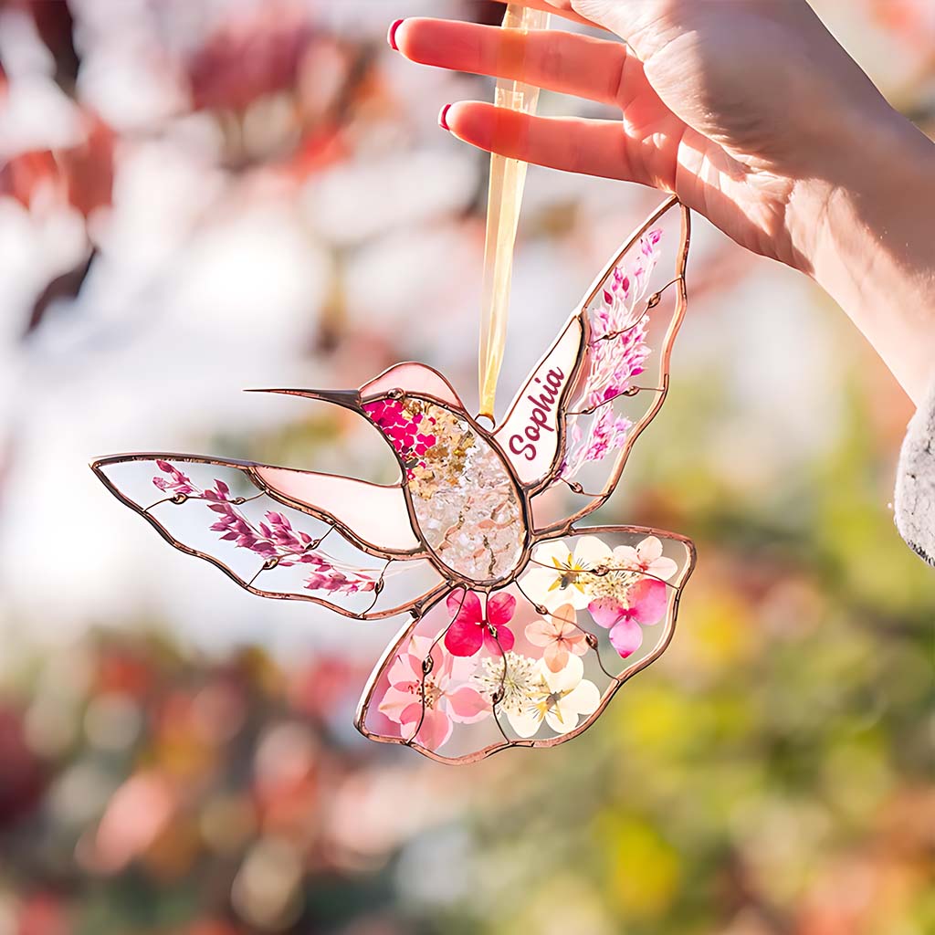 Beautiful Garden - Personalized Gardening Window Hanging Suncatcher Ornament