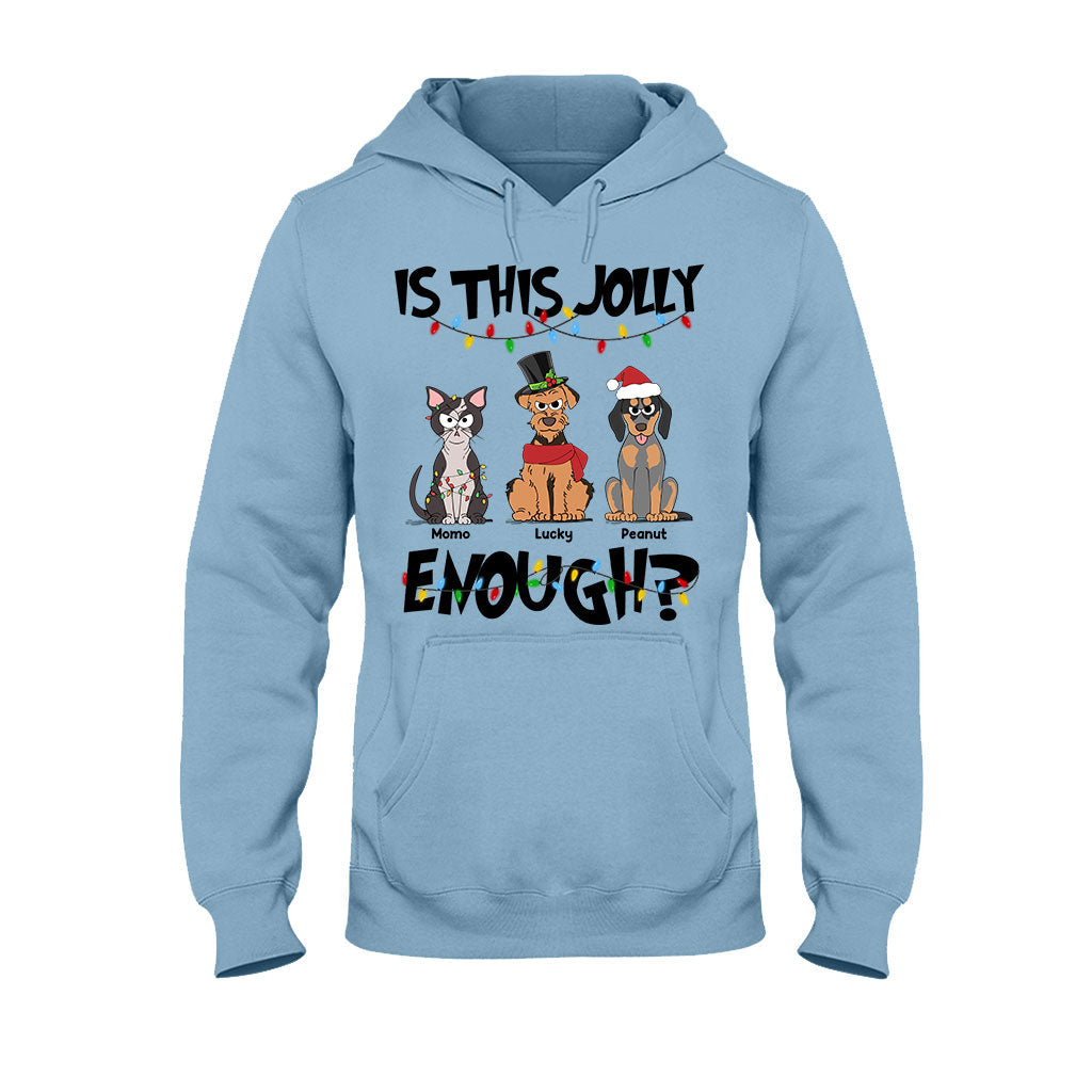 Is This Jolly Enough - Personalized Dog T-shirt And Hoodie