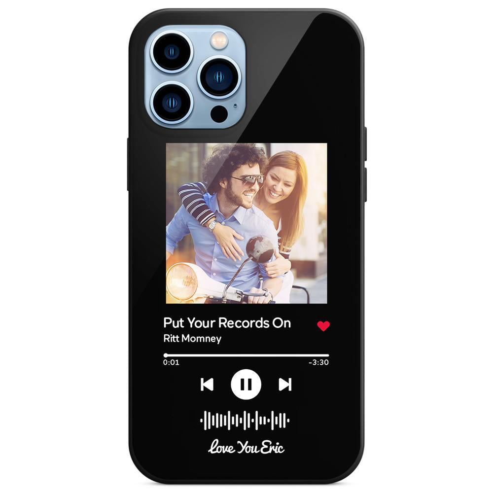 Music Code Song Photo Custom - Personalized Music Code Phone Case