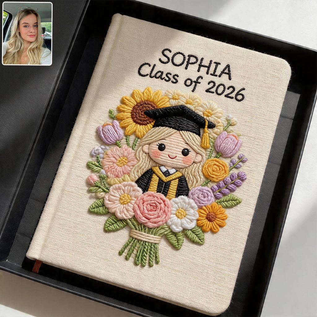 Graduation Keepsake Gifts - Personalized Graduation Leather Journal