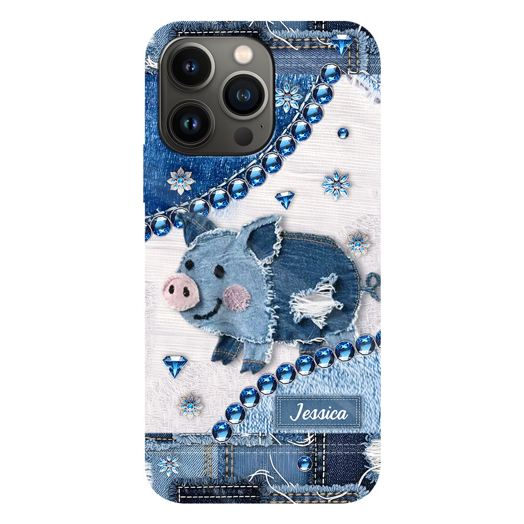 Cute Pig - Personalized Pig Lover Full Print Phone Case