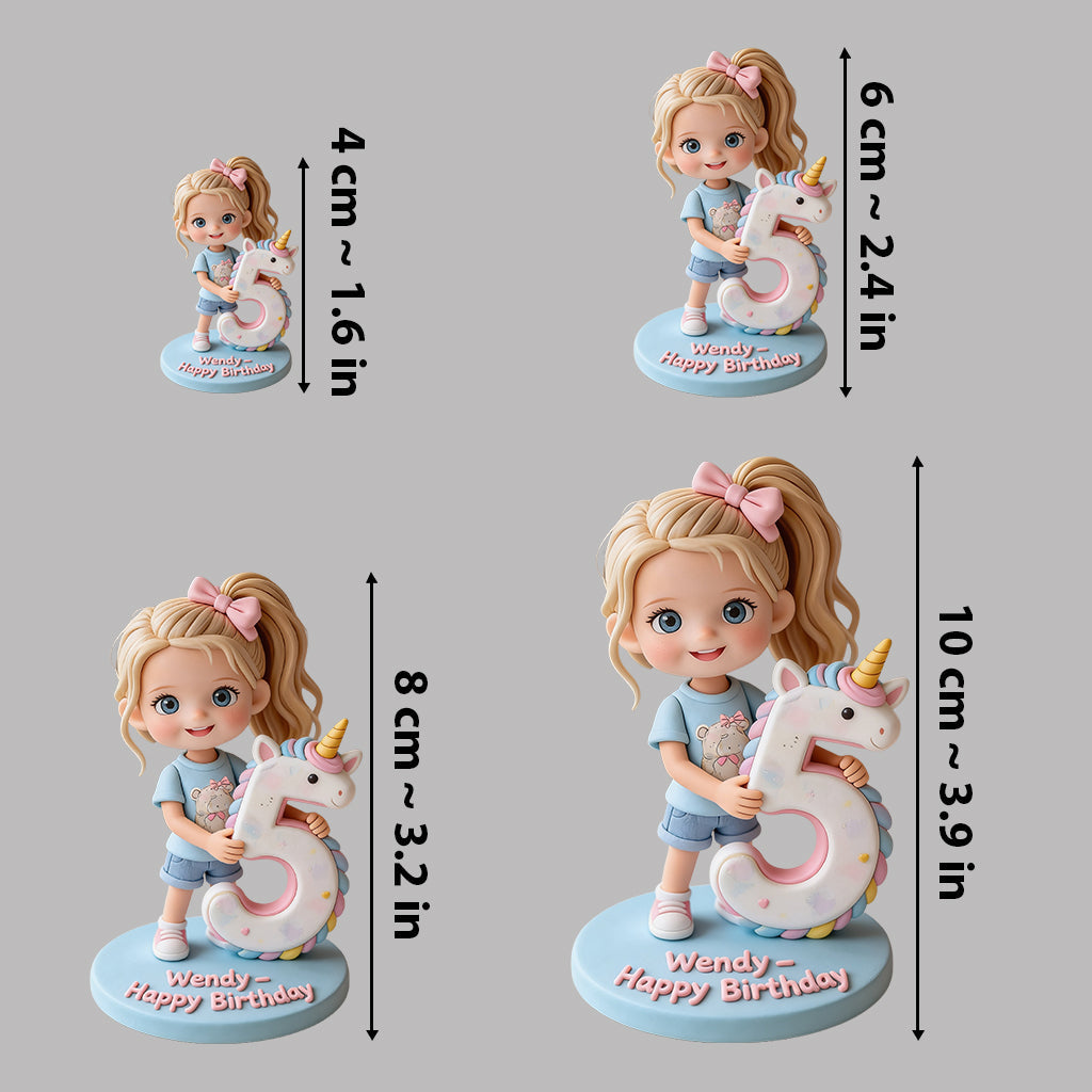 Any Photo Birthday Gift For Kids - Personalized Birthday Premium 3D Figurine