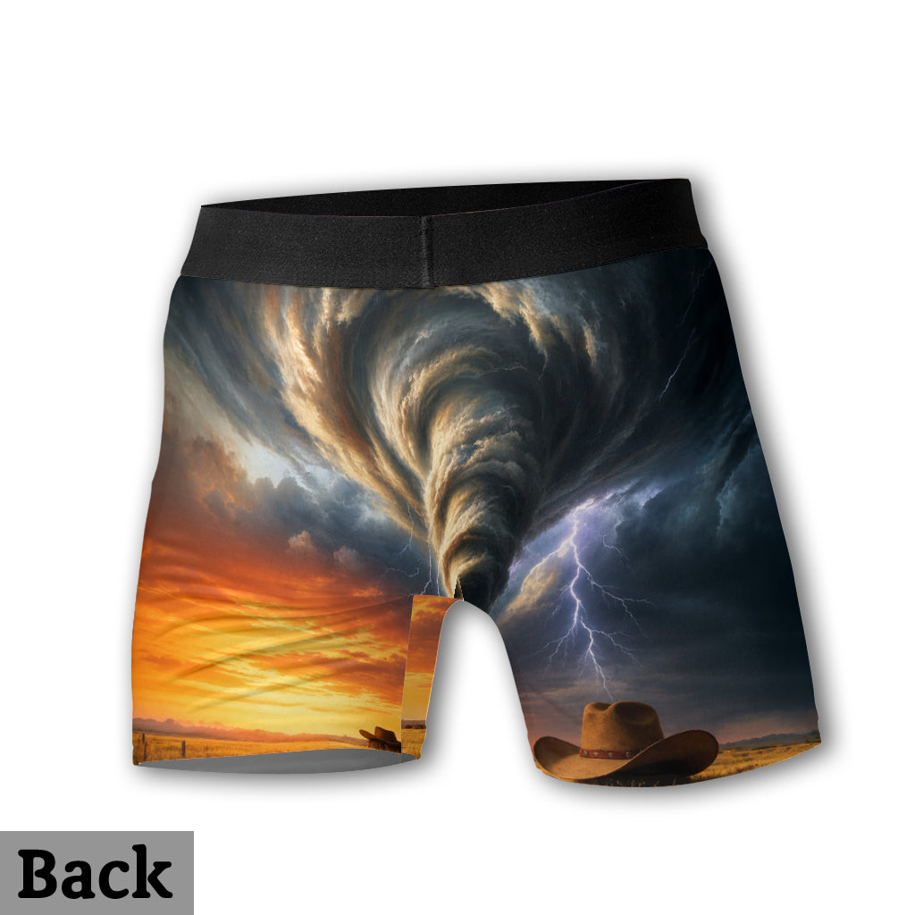 Funny Gift For Him/ Boyfriend/ Husband... - Personalized Spicy Couple Men’s Boxer Briefs