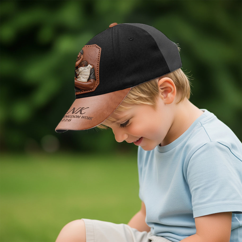 Fatherhood Is Kingdom Work - Personalized Father Classic Cap