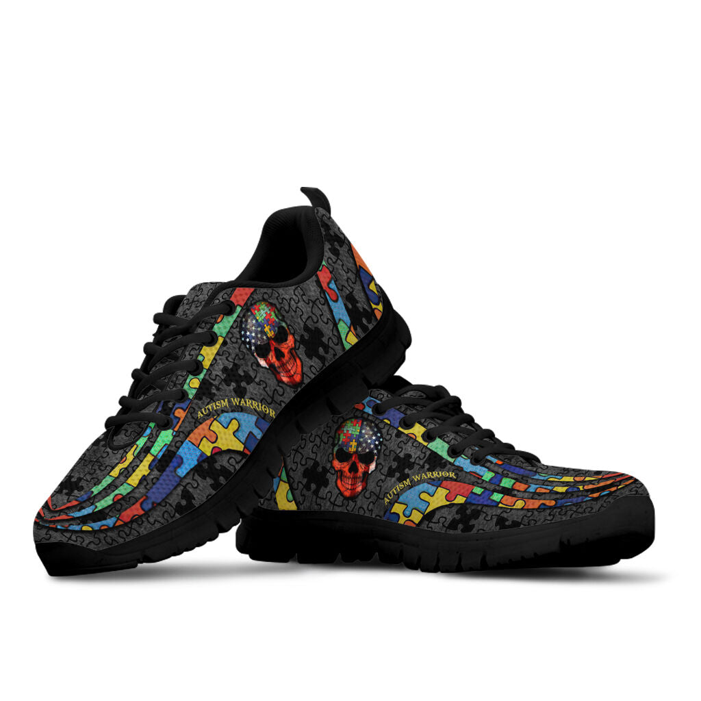 Autism Warrior Autism Awareness Sneakers 0622