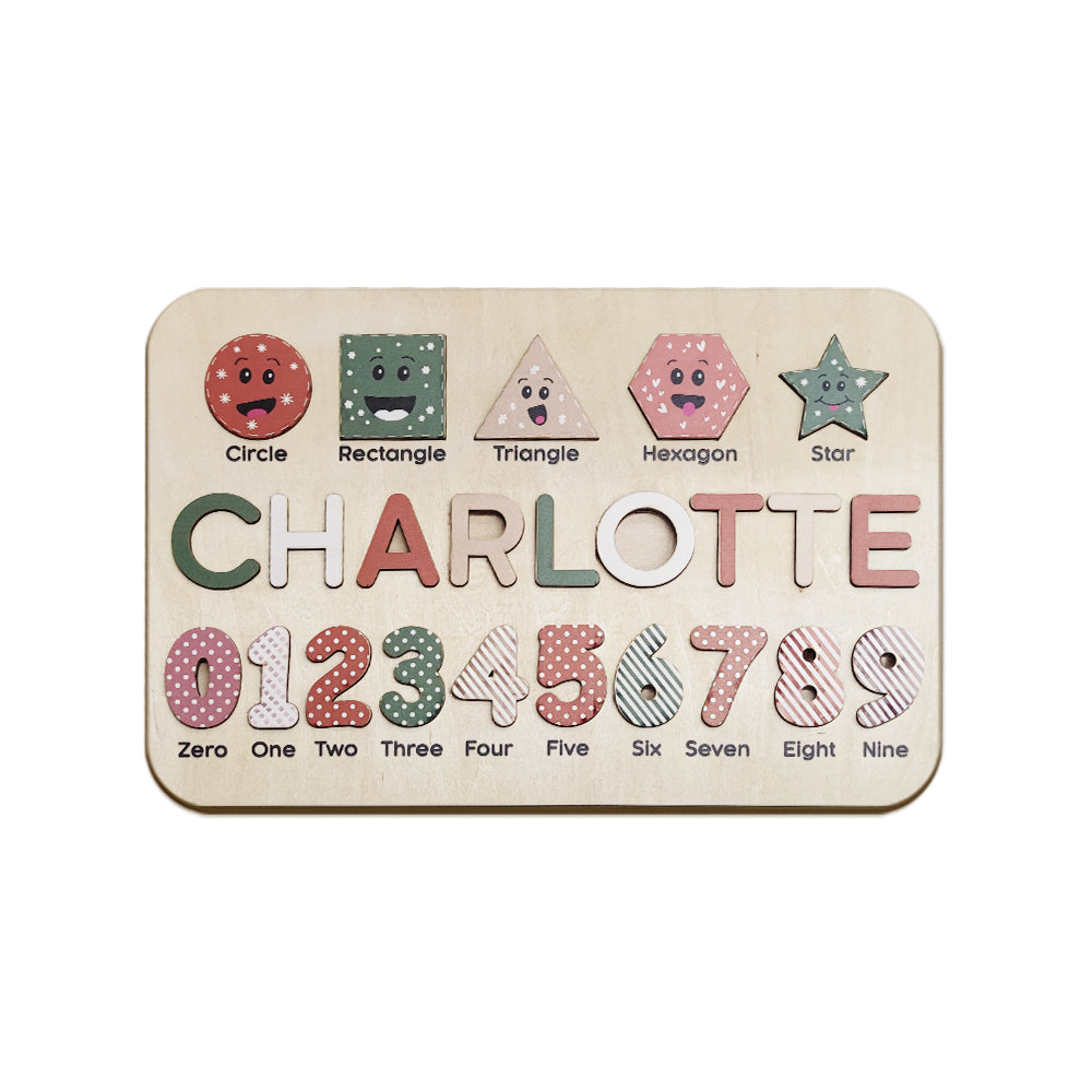 Baby Name Toy - Personalized Kid Name Puzzle