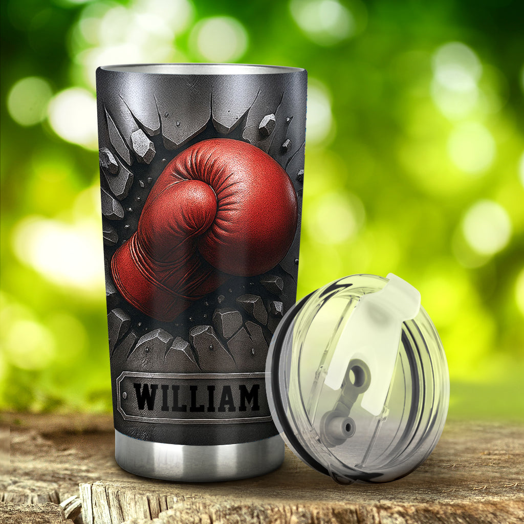 Born To Fight - Personalized Boxing Tumbler