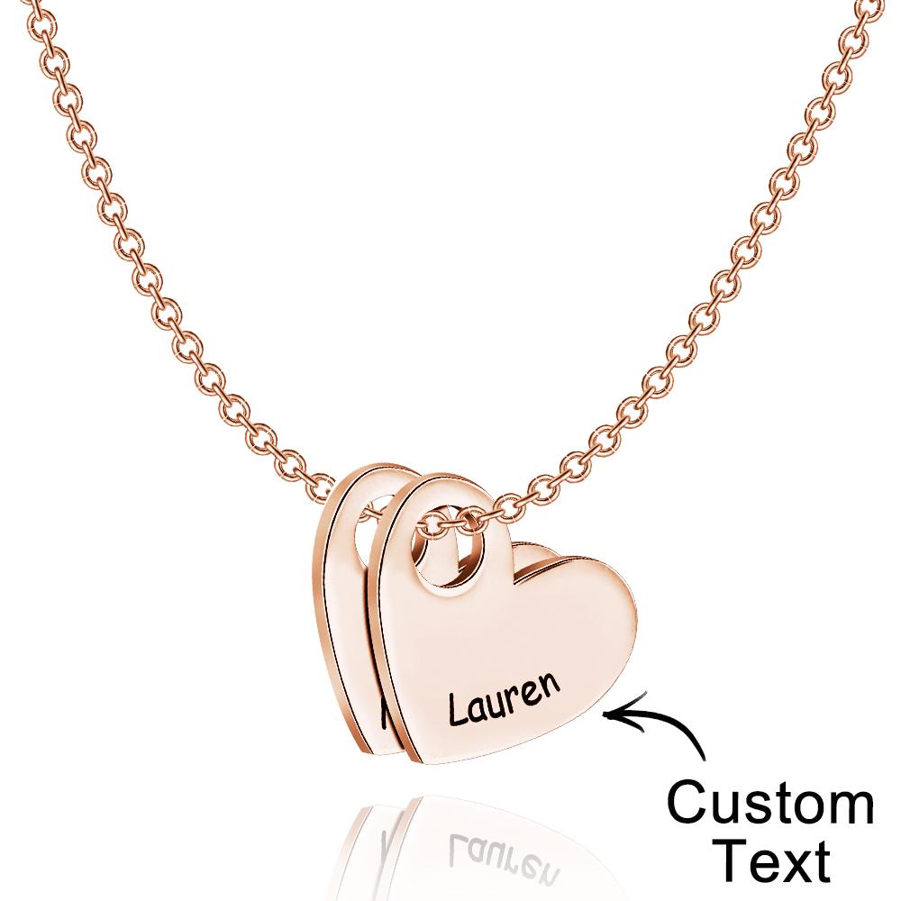 Any Name - Personalized Name Heart Necklace