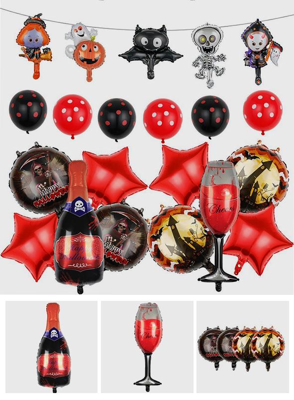 Happy Halloween - Halloween Party Balloons Set