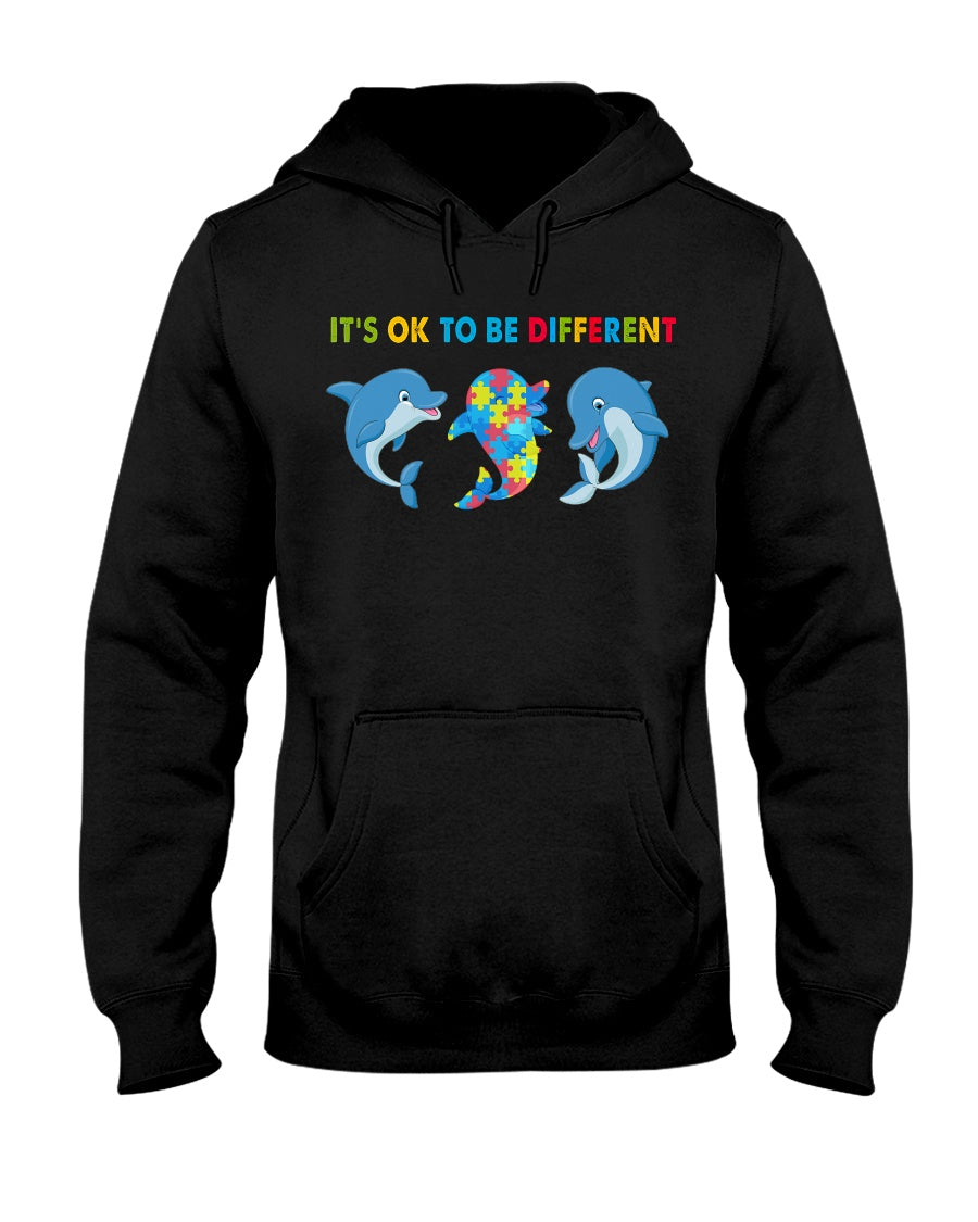 Autism It's Ok To Be Different - Autism Awareness T-shirt and Hoodie 0921