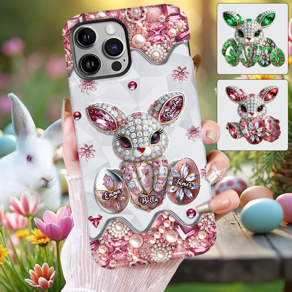 Easter Bunny - Personalized Grandma Full Print Phone Case