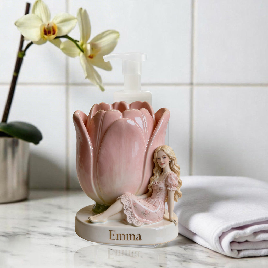 Bloom for Yourself - Personalized Self Love Pump Dispenser