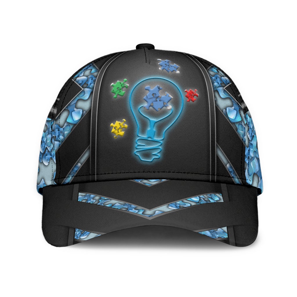 Blue Autism Awareness - Autism Awareness Classic Cap 0921