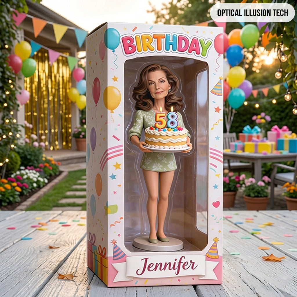 Custom Any Photo - Personalized Birthday Custom Shaped Acrylic Plaque