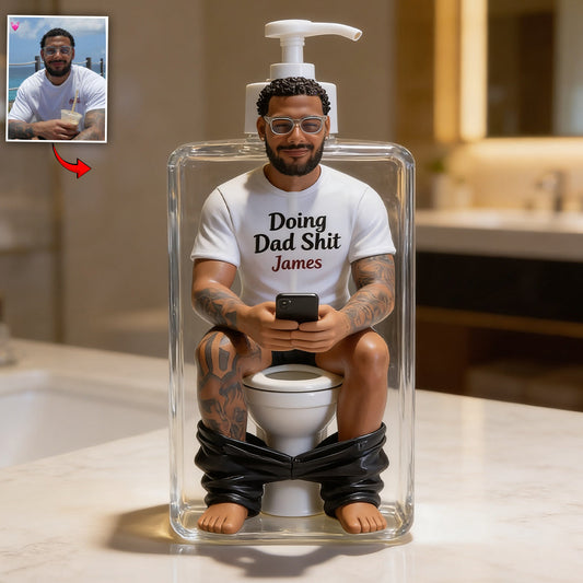 Best Time Of Day - Personalized Father Pump Dispenser