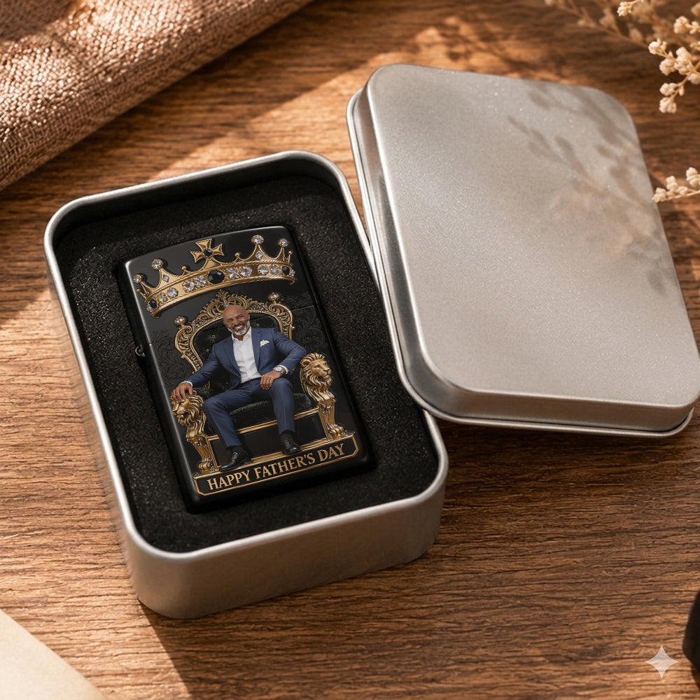 Custom Any Photo The Best Dad/Grandpa/Uncle... - Personalized Father Lighter