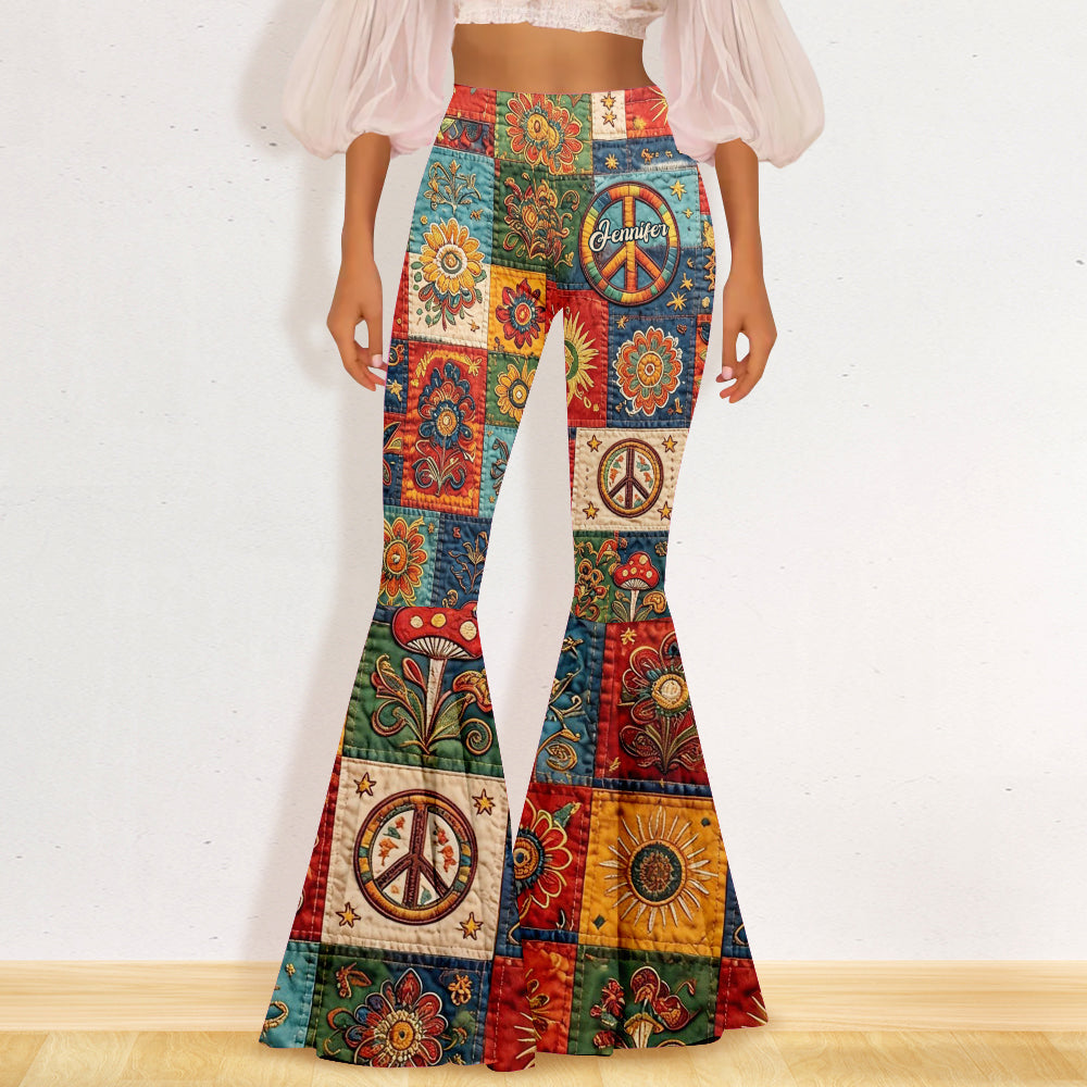 Hippie Soul - Personalized Hippie Flare Leggings