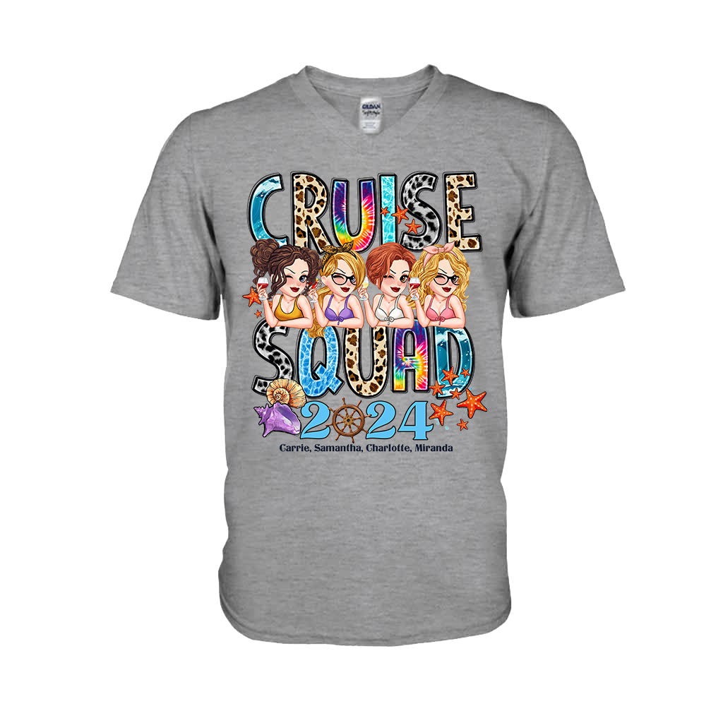 Cruise Squad 2024 - Personalized Cruising T-shirt And Hoodie