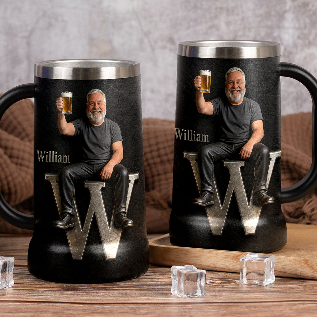 Crack And Cheers - Personalized Beer Beer Stein