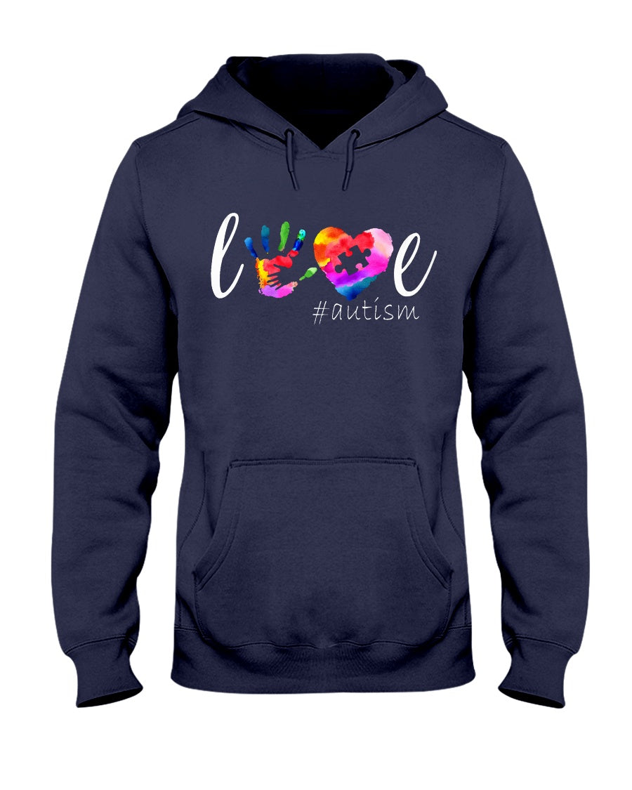 Love Autism - Autism Awareness T-shirt and Hoodie 0520